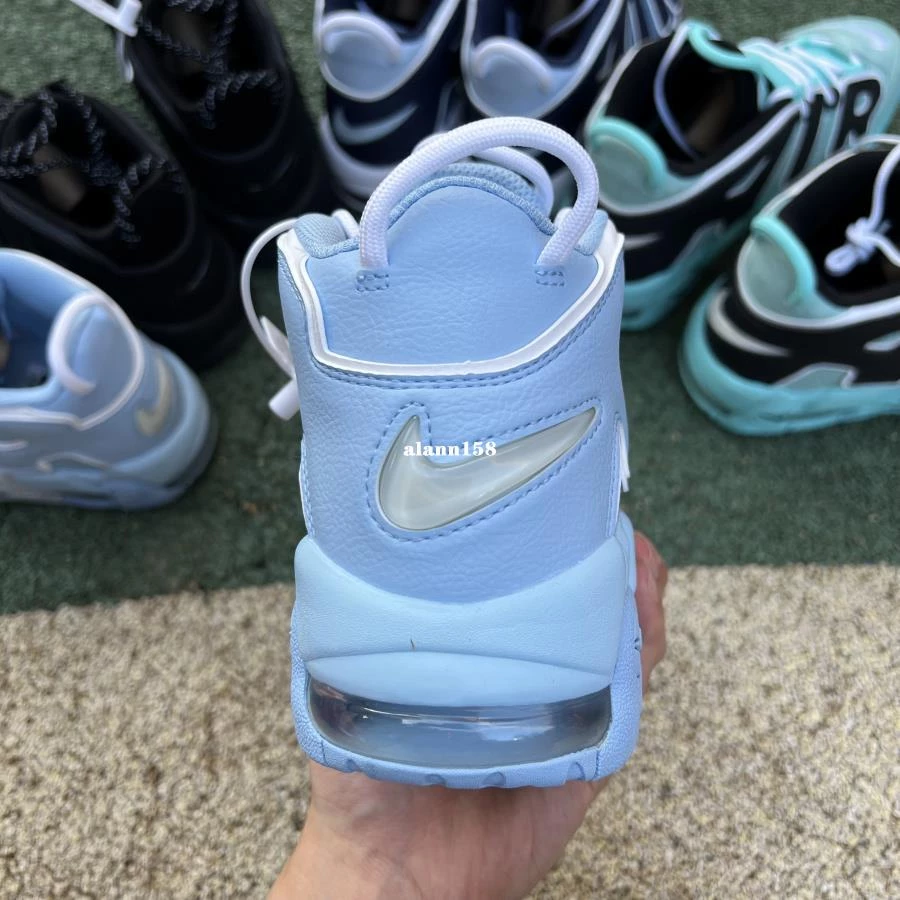 Nike Air More Uptempo 96 天空藍 大Air 白藍漸變 籃球鞋 dj5159-400-細節圖8