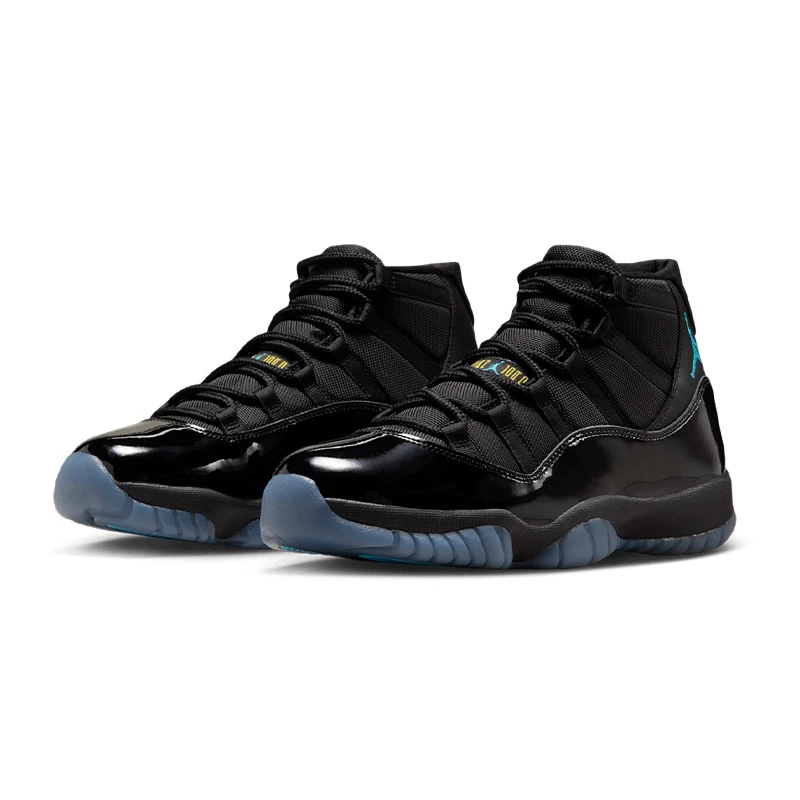 Air Jordan 11 ＂Gamma Blue＂ 經典回歸 黑藍 男鞋 CT8012-047-細節圖2
