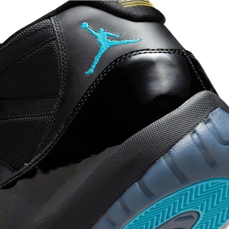 Air Jordan 11 ＂Gamma Blue＂ 經典回歸 黑藍 男鞋 CT8012-047-細節圖8