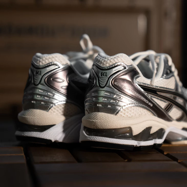 Asics Gel-kayano 14 ＂Cream Black＂ 米黑銀-細節圖6