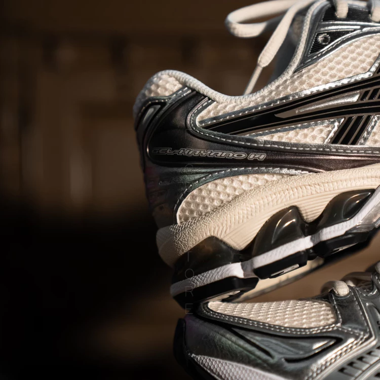 Asics Gel-kayano 14 ＂Cream Black＂ 米黑銀-細節圖7