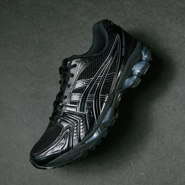 ASICS 慢跑鞋 GEL-KAYANO 14 Black 黑銀 金屬 復古 男 1201A019-006-規格圖4
