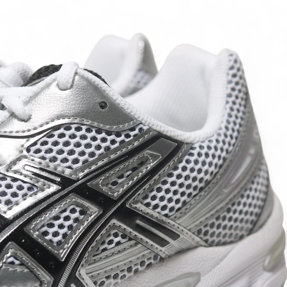 ASICS 慢跑鞋 GEL-1130 黑白銀 復古 情侶鞋 男女 1201A933-100-細節圖3