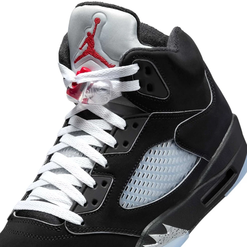 Air Jordan 5 Reimagined Black Metallic 金屬黑 經典復刻 男 HF3975-001-細節圖6