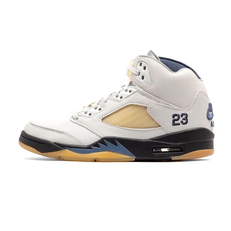 A MA MANIÉRE X AIR JORDAN 5 W DAWN 灰藍 聯名 女鞋 男女段 FZ5758-004-規格圖10