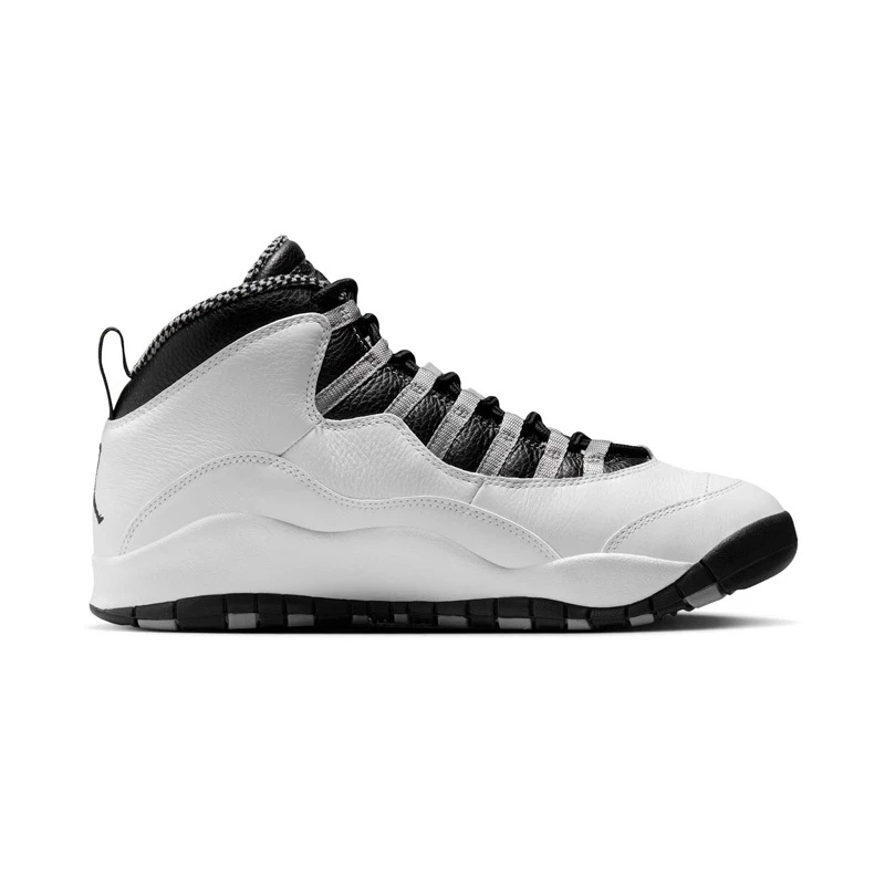 Air Jordan 10 ＂Steel＂ 鋼鐵 復刻回歸 黑白 男鞋 HJ6779-104-規格圖9