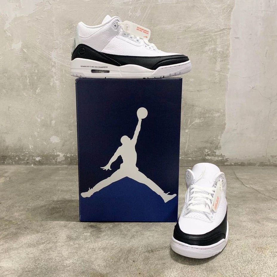 Fragment Design x Air Jordan 3 藤原浩 DA3595-100-細節圖2
