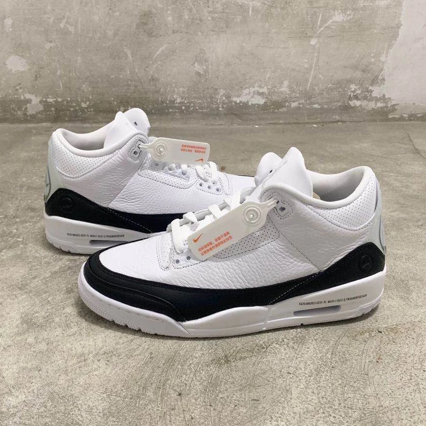 Fragment Design x Air Jordan 3 藤原浩 DA3595-100-細節圖4