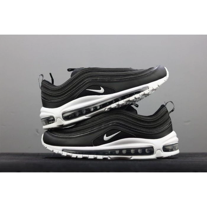 Nike Air Max 97 921826-001-101 經典 黑白 全白 全氣墊鞋 男女休閒運動鞋-規格圖1