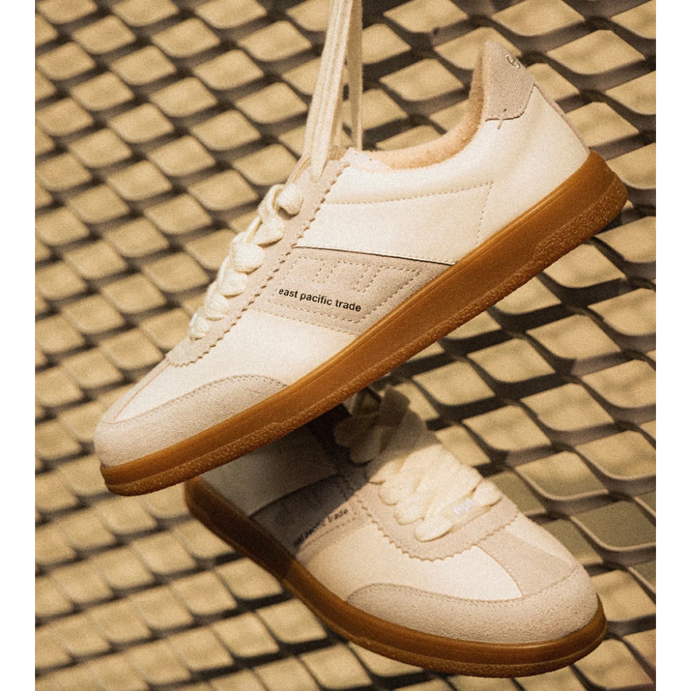 EPT 德訓鞋 鞋子 復古鞋 SANTOS 白灰 白綠-細節圖3