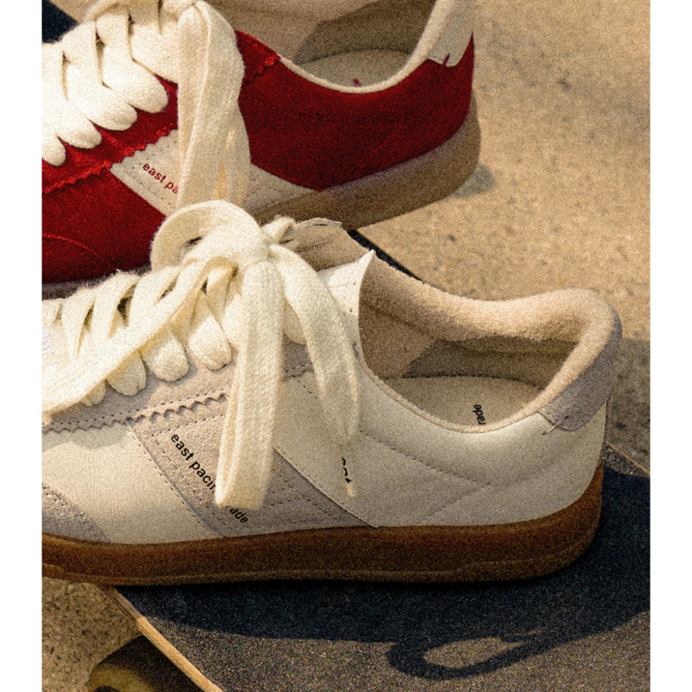 EPT 德訓鞋 鞋子 復古鞋 SANTOS 白灰 白綠-細節圖4