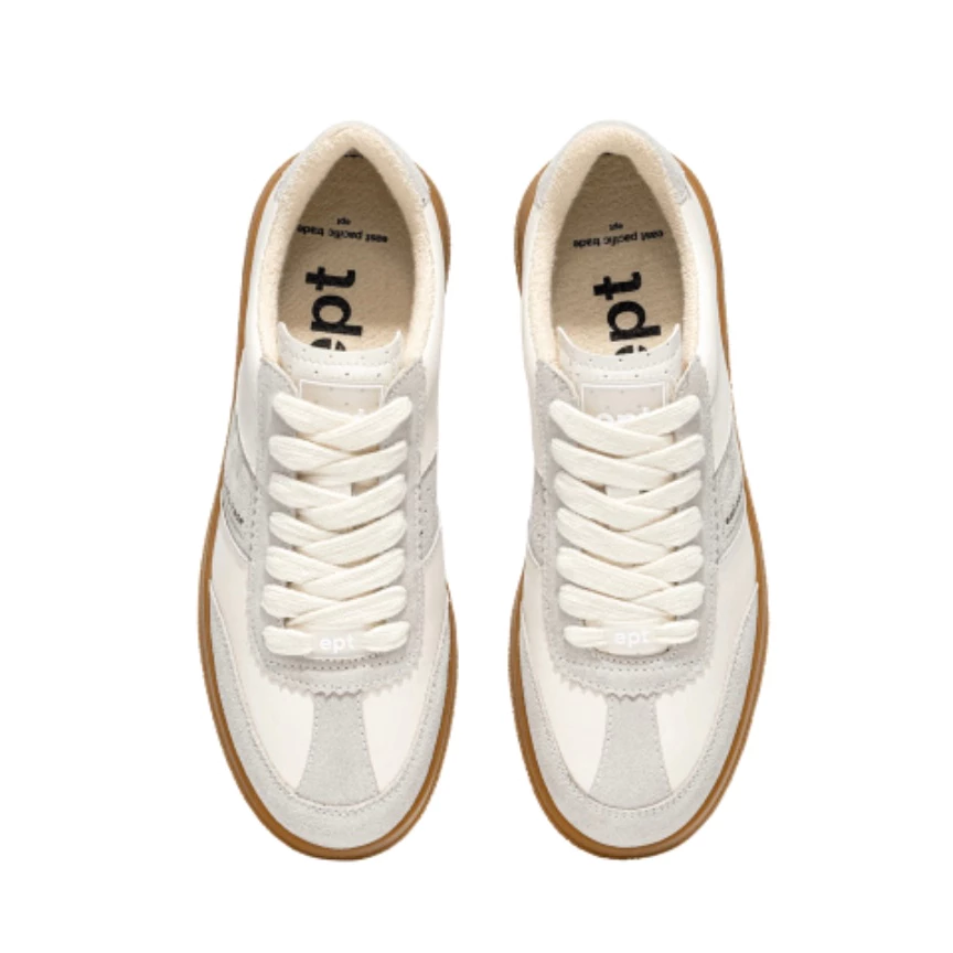 EPT 德訓鞋 鞋子 復古鞋 SANTOS 白灰 白綠-細節圖6