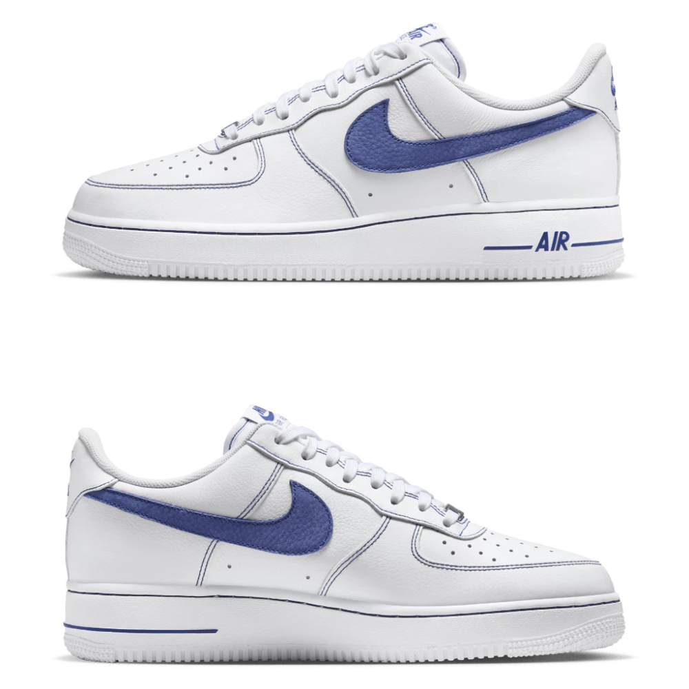 NIKE AIR FORCE 1 07 LV8 縫線 男女鞋 HQ2037-100-001-101-006-細節圖3