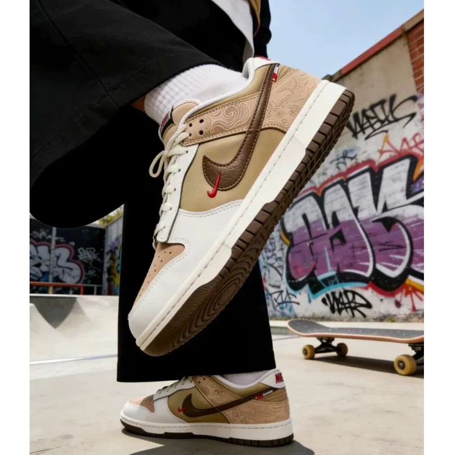 NIKE DUNK CNY 新年限定 馬年 蛇年 刺繡 休閒鞋 IQ1118-220 HV5980-231 男鞋-細節圖2