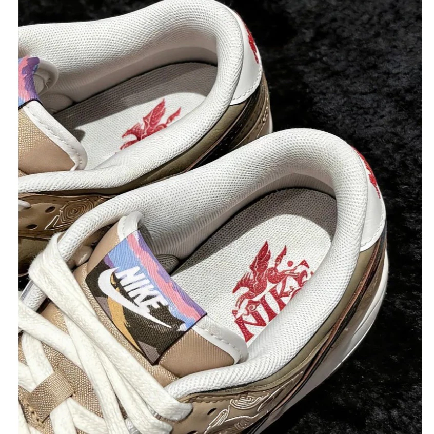 NIKE DUNK CNY 新年限定 馬年 蛇年 刺繡 休閒鞋 IQ1118-220 HV5980-231 男鞋-細節圖3