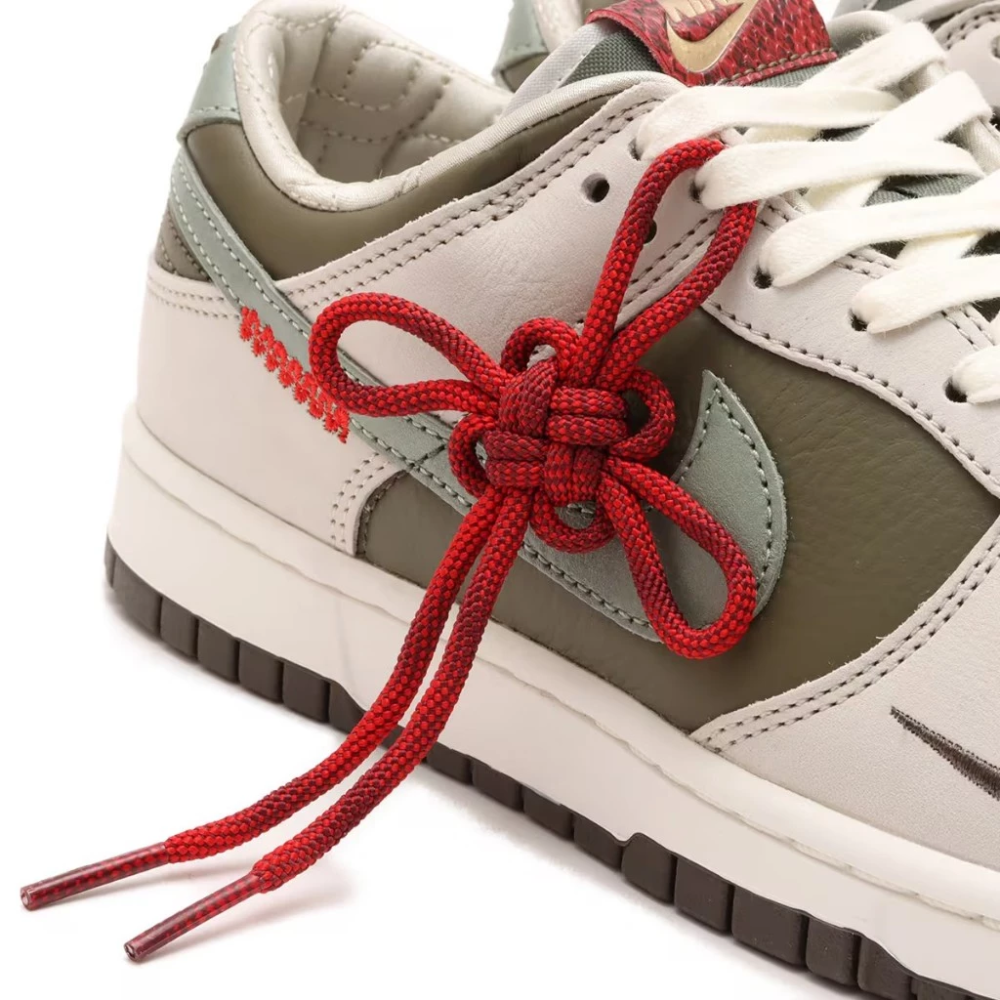NIKE DUNK CNY 新年限定 馬年 蛇年 刺繡 休閒鞋 IQ1118-220 HV5980-231 男鞋-細節圖8