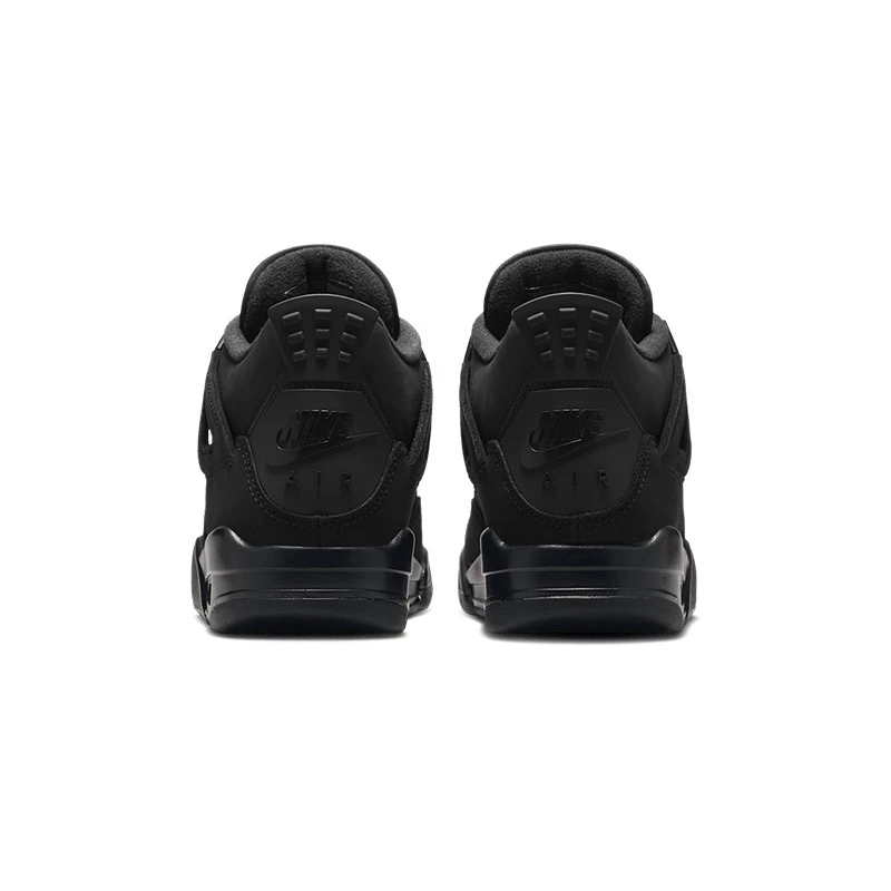 Air Jordan 4 Retro ＂Black Cat＂ GS 2025 黑貓 黑 大童 女鞋 IB4171-010-細節圖4