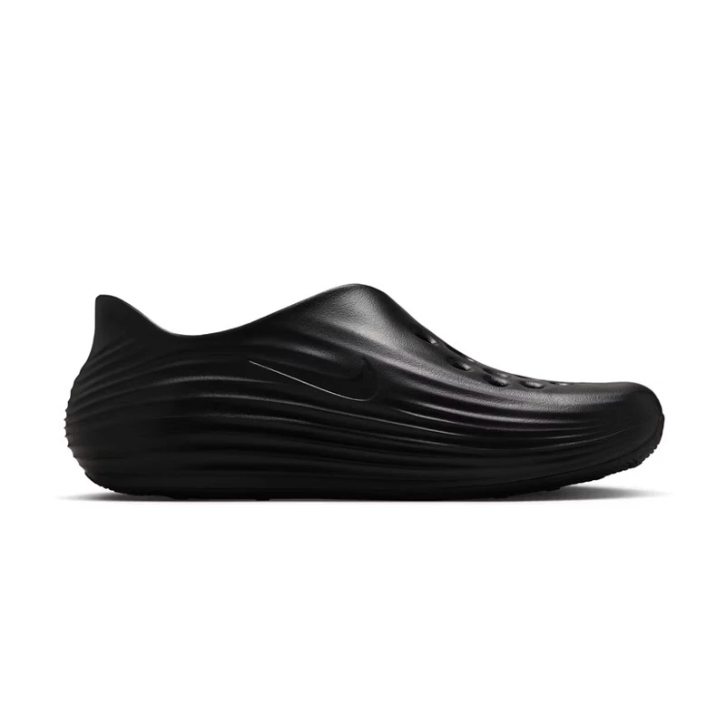 Nike ReactX Rejuven8 Triple Black 恢復鞋 泡棉 防水 涼拖鞋 黑 HV5060-001-細節圖3