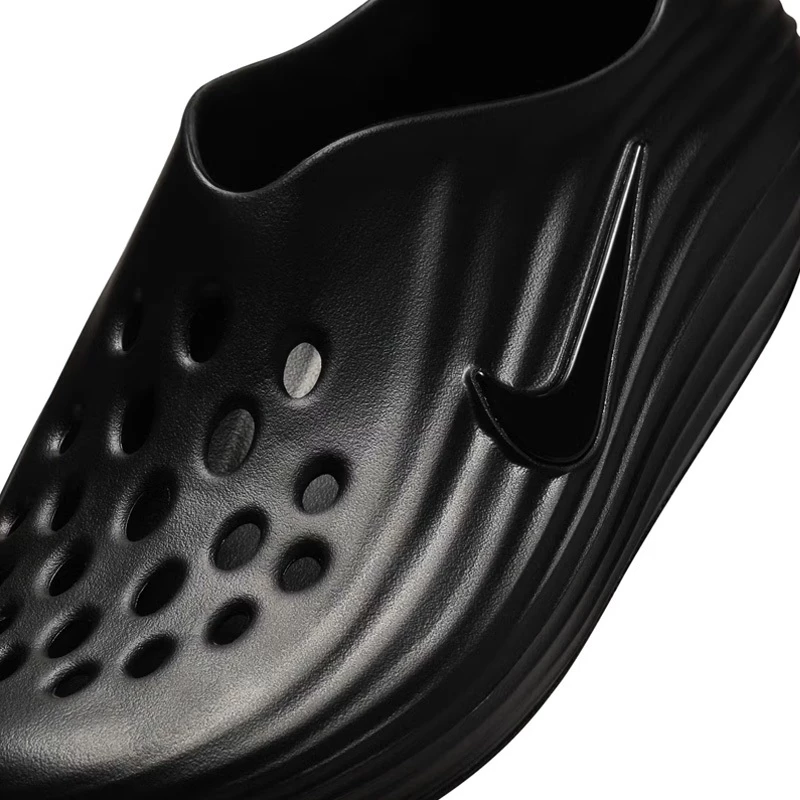 Nike ReactX Rejuven8 Triple Black 恢復鞋 泡棉 防水 涼拖鞋 黑 HV5060-001-細節圖7