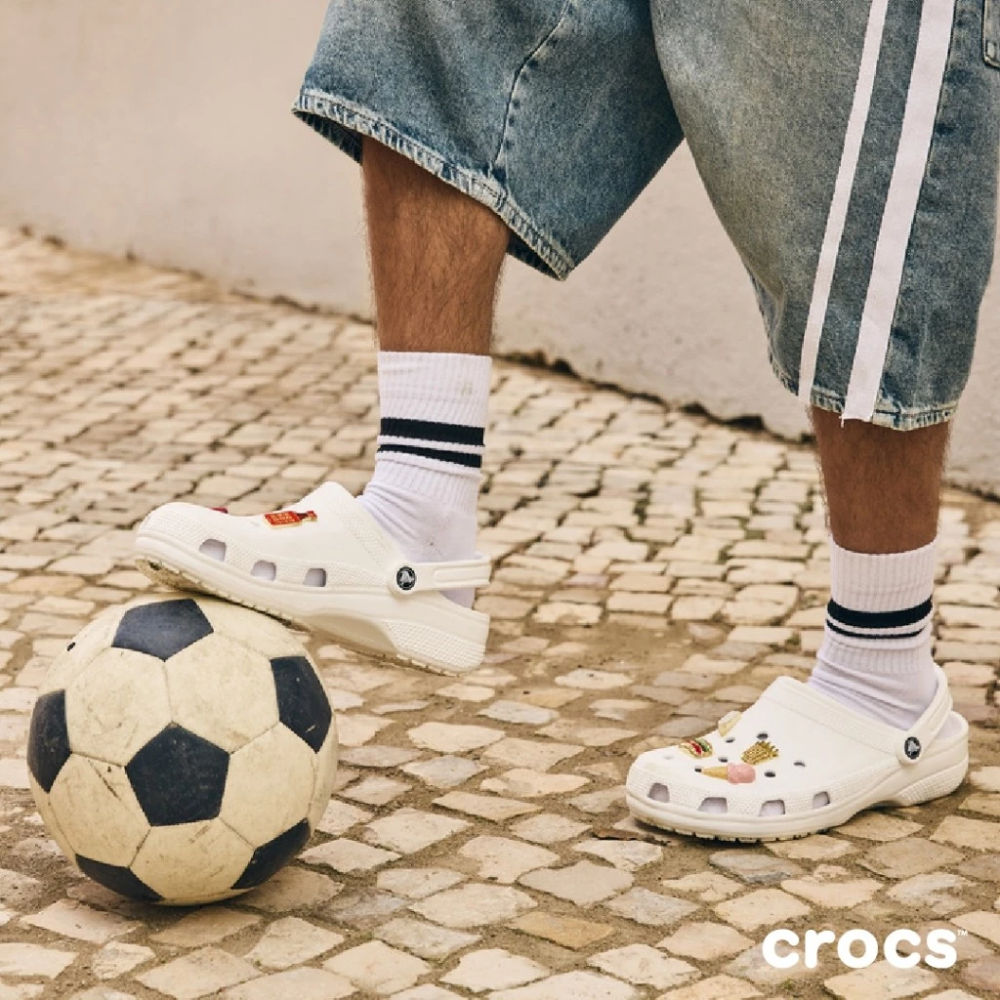Crocs 卡駱馳 (中性鞋) 經典克駱格-白色-10001-100_洞洞鞋-細節圖3