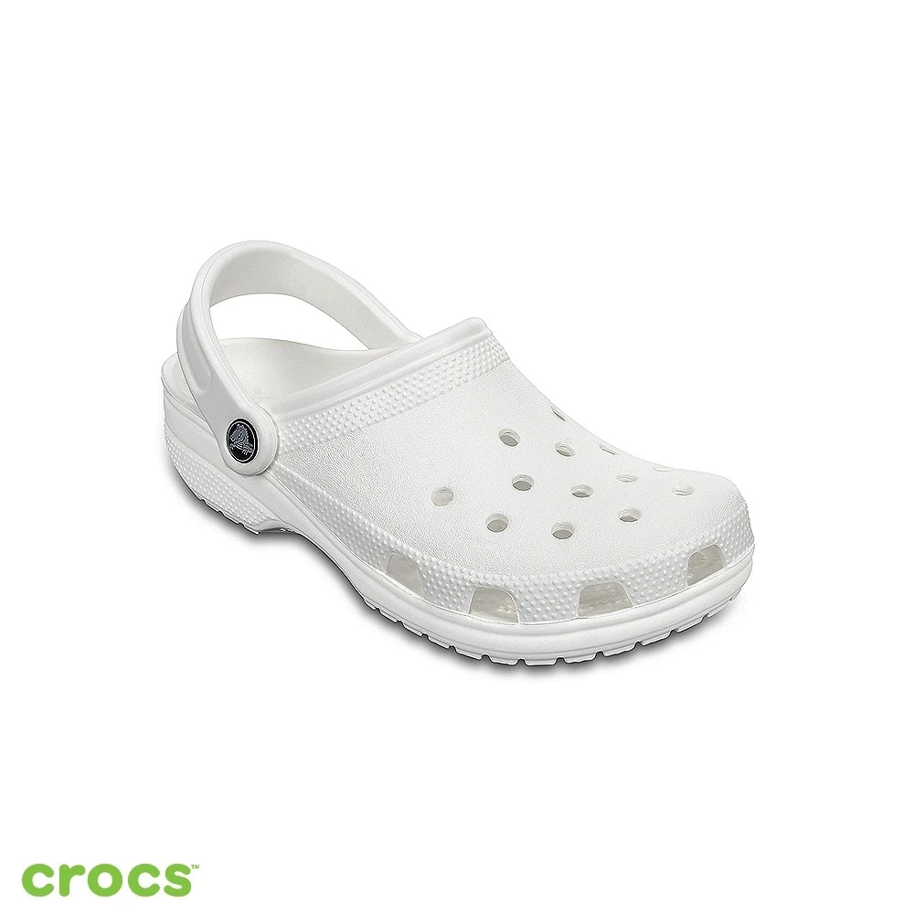 Crocs 卡駱馳 (中性鞋) 經典克駱格-白色-10001-100_洞洞鞋-細節圖6