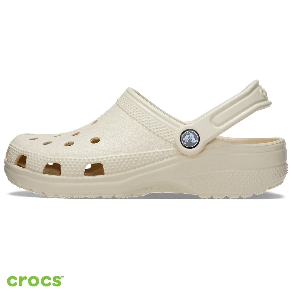Crocs 卡駱馳 (中性鞋) 經典克駱格-骨白色-10001-2Y2_洞洞鞋-細節圖7