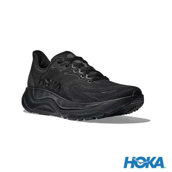 Hoka Arahi 8 Wide 1168710-BBLC 男 慢跑鞋 寬楦 跑鞋 路跑 支撐 穩定 黑-細節圖4