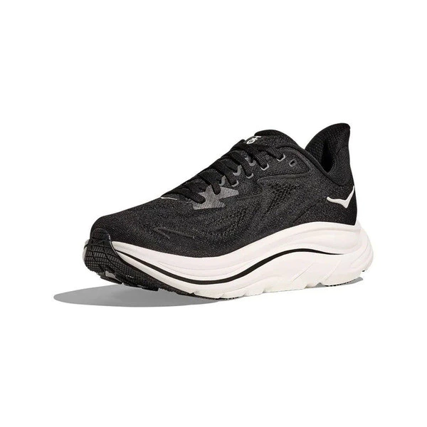 Hoka Clifton 10 Wide 1162032-BWHT 男女 慢跑鞋 路跑鞋 超寬楦 支撐 緩震 黑白-細節圖3