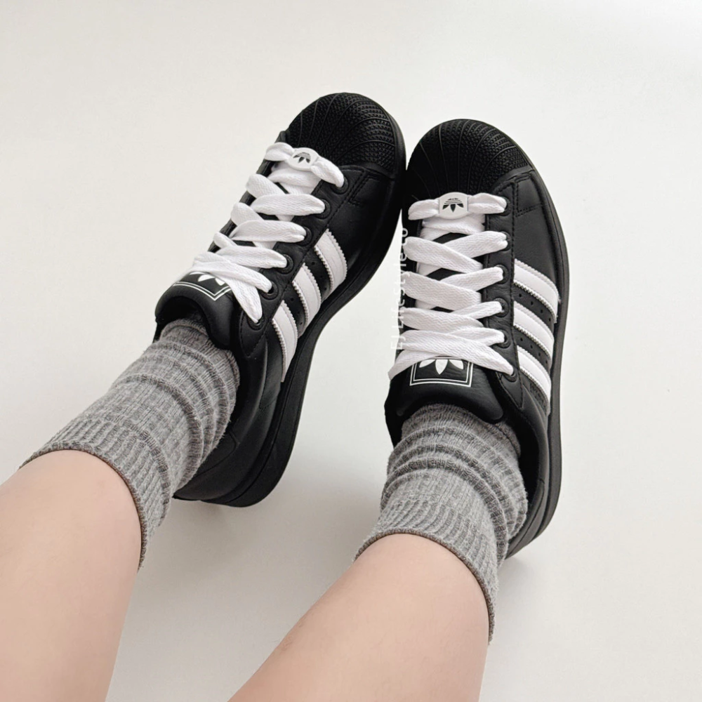 ADIDAS SUPERSTAR 2.0 貝殼頭 愛迪達 三葉草 黑白 男女鞋 JI3538 KK4474-細節圖3
