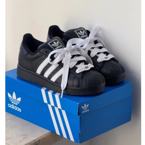 ADIDAS SUPERSTAR 2.0 貝殼頭 愛迪達 三葉草 黑白 男女鞋 JI3538 KK4474-細節圖7