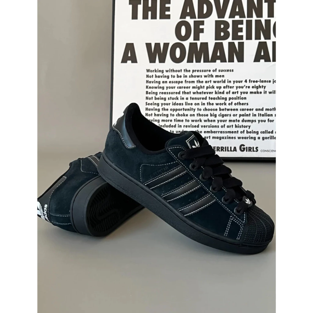 ADIDAS SUPERSTAR 2.0 貝殼頭 愛迪達 三葉草 黑白 男女鞋 JI3538 KK4474-規格圖7