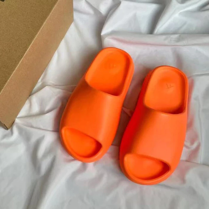 Adidas Yeezy slide by Kanye West 拖鞋骨白 黑色 米棕色 厚底拖鞋 男女鞋 FZ5897-規格圖9