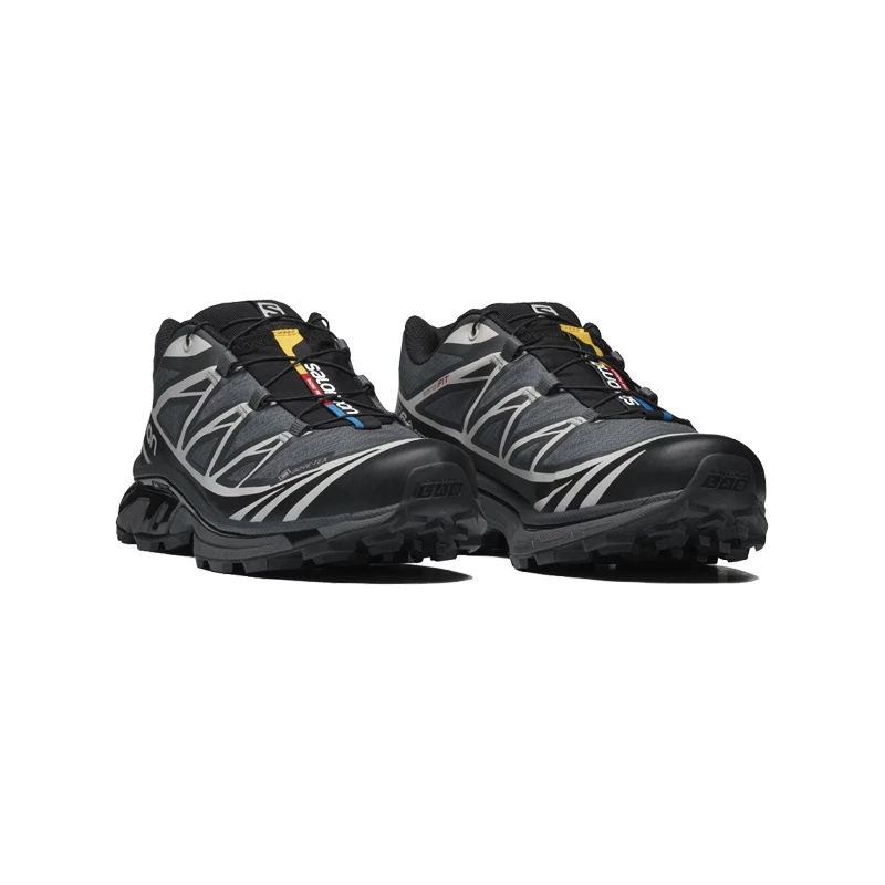 Salomon XT-6 GTX 防水 GORE-TEX 黑 灰 416635 XT6-細節圖2