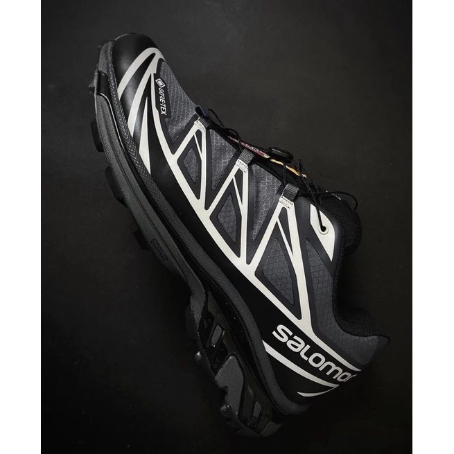 Salomon XT-6 GTX 防水 GORE-TEX 黑 灰 416635 XT6-細節圖8