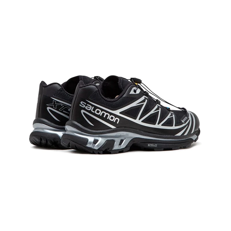 Salomon XT-6 GTX 防水 GORE-TEX 黑 銀 474506 XT6-細節圖3