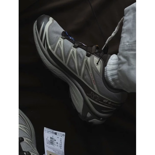 Salomon XT-6 GTX 防水 GORE-TEX 褐 棕 卡其 灰 417412-細節圖7