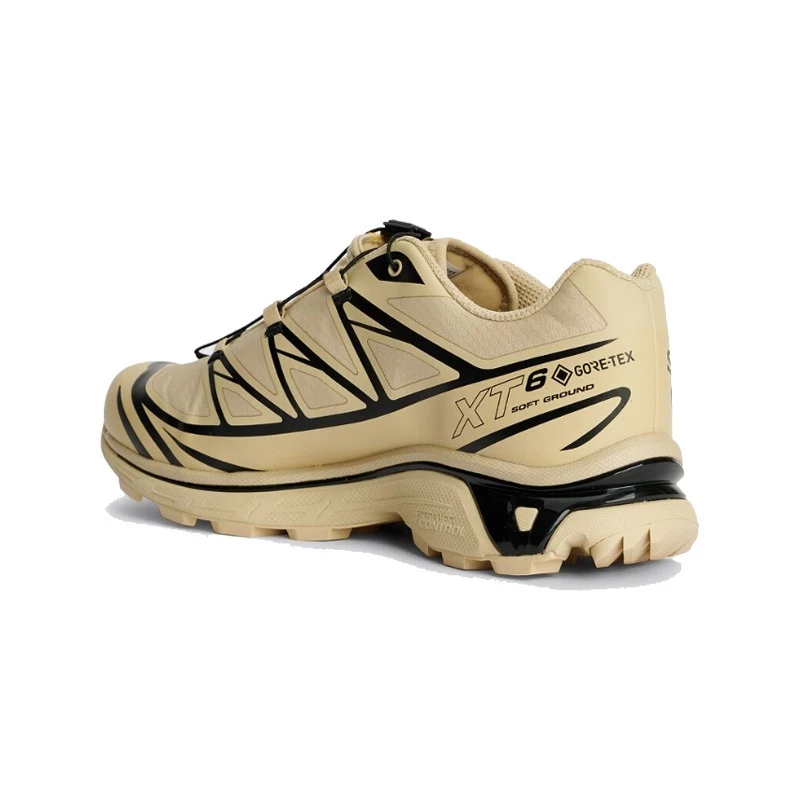 Salomon XT-6 GTX 防水 GORE-TEX 沙色 卡其 474455-細節圖4