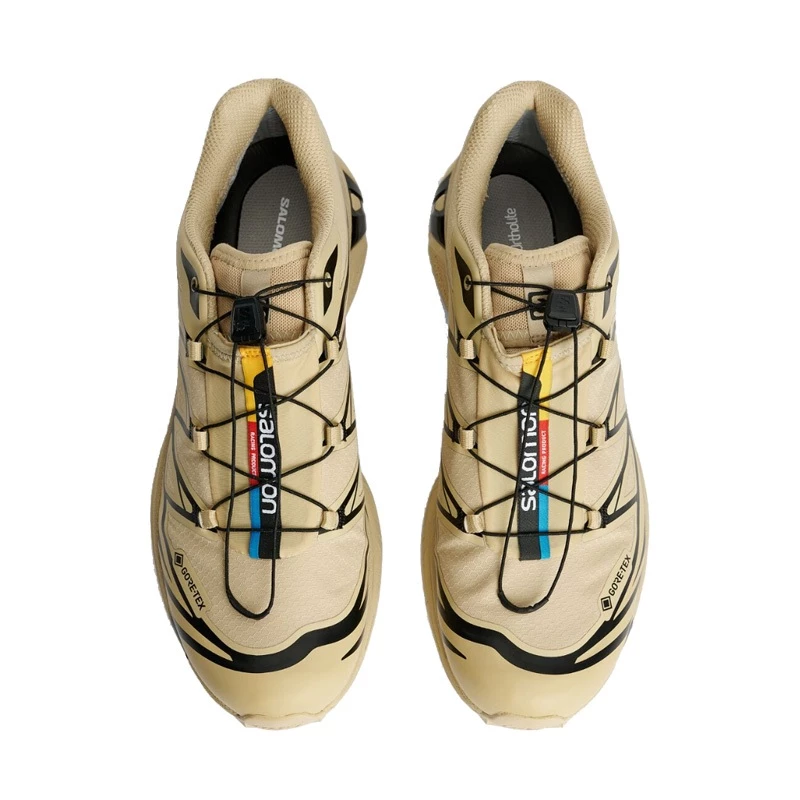Salomon XT-6 GTX 防水 GORE-TEX 沙色 卡其 474455-細節圖5