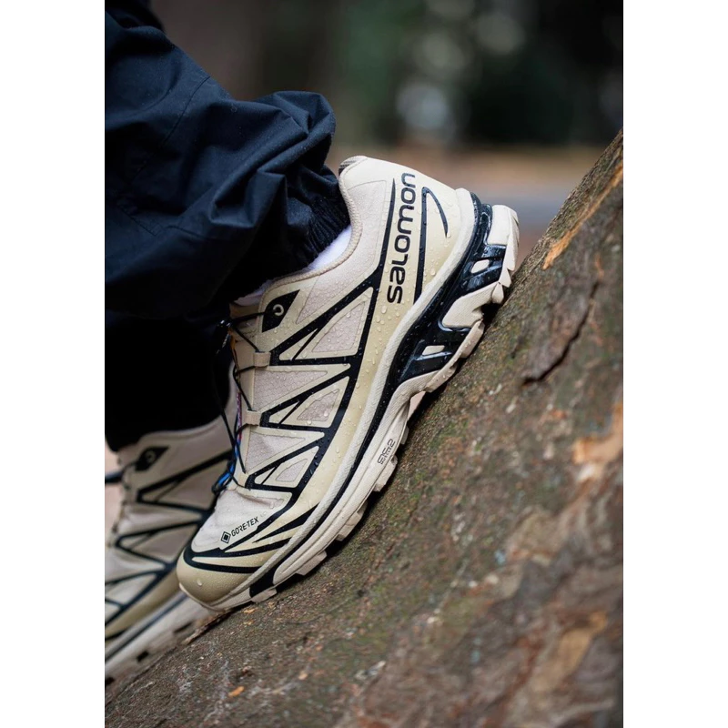 Salomon XT-6 GTX 防水 GORE-TEX 沙色 卡其 474455-細節圖6