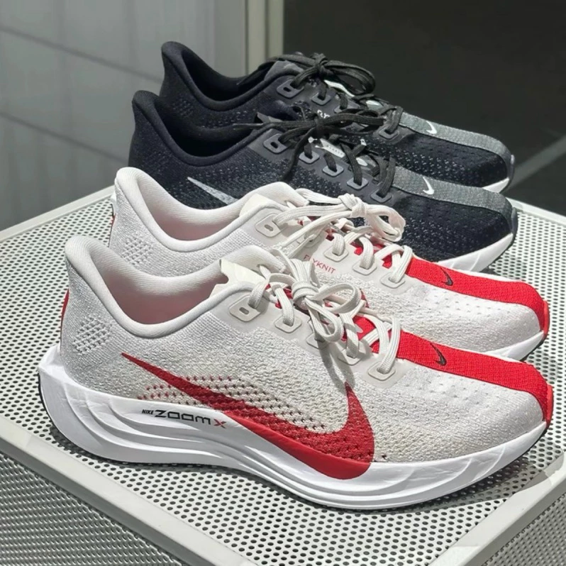 Nike Pegasus Plus 小飛馬 Zoom 黑白 FQ7262-002 白紅-細節圖5