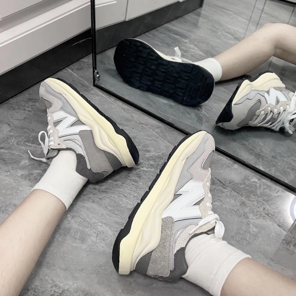 New balance 5740 復古 NB5740 元祖灰 NB 白灰 灰白 休閒鞋 M5740TA-細節圖3