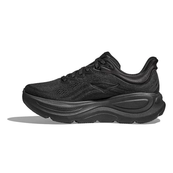 Hoka Bondi 9 Wide 1162014-BBLC 女 慢跑鞋 寬楦 彈力 支撐 緩震 黑-細節圖2