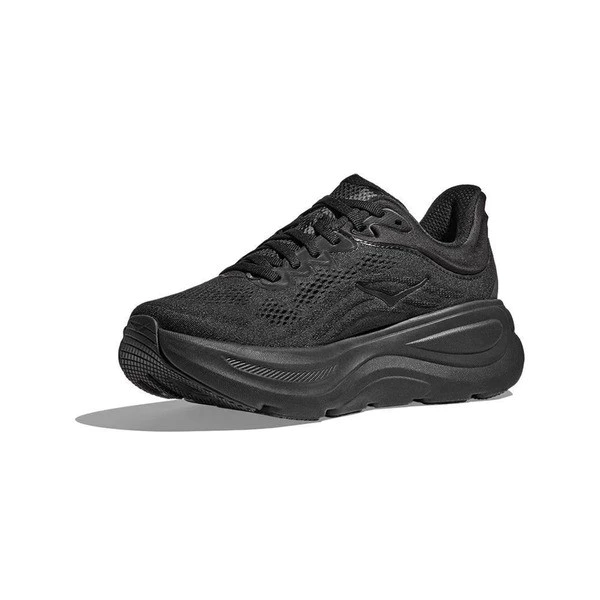 Hoka Bondi 9 Wide 1162014-BBLC 女 慢跑鞋 寬楦 彈力 支撐 緩震 黑-細節圖4