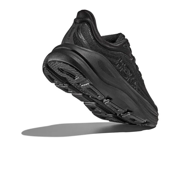 Hoka Bondi 9 Wide 1162014-BBLC 女 慢跑鞋 寬楦 彈力 支撐 緩震 黑-細節圖5