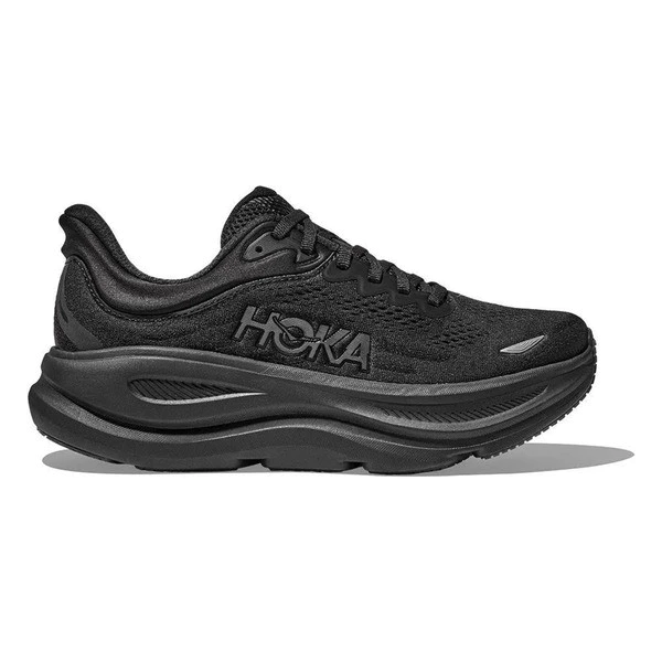 Hoka Bondi 9 Wide 1162014-BBLC 女 慢跑鞋 寬楦 彈力 支撐 緩震 黑-規格圖7