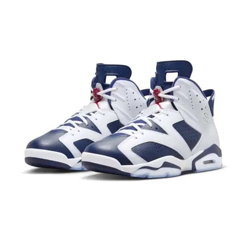 Air Jordan 6 ＂Olympic＂2024版 奧運 美國隊配色 午夜藍 藍白 男款 CT8529-164-細節圖2
