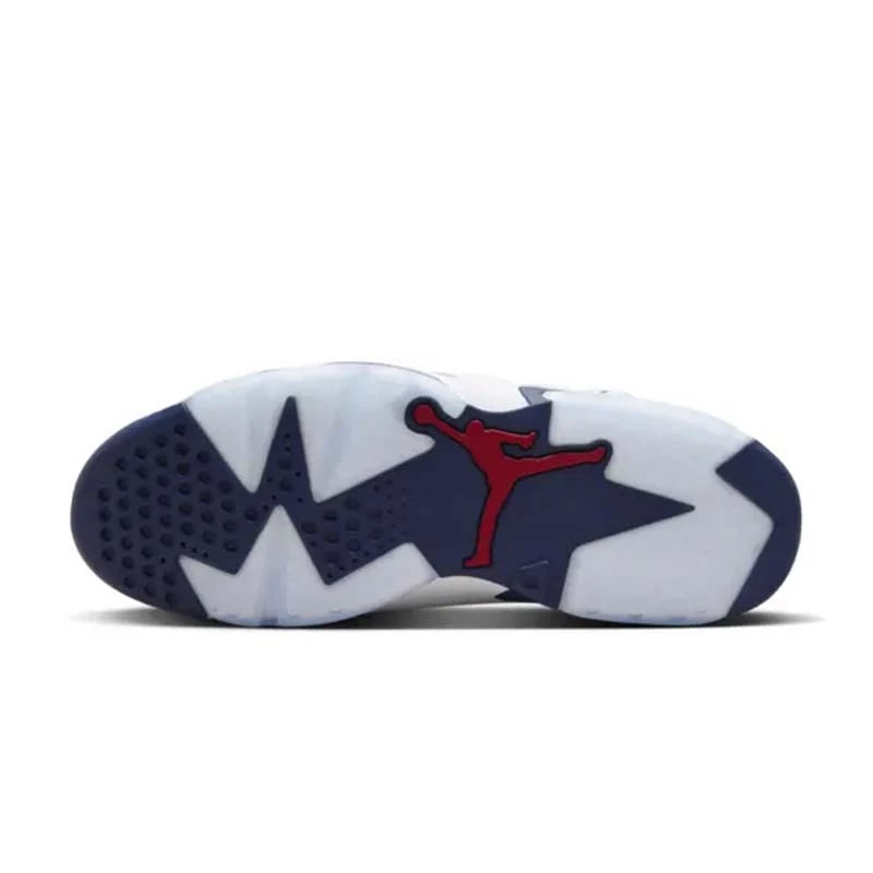 Air Jordan 6 ＂Olympic＂2024版 奧運 美國隊配色 午夜藍 藍白 男款 CT8529-164-細節圖6
