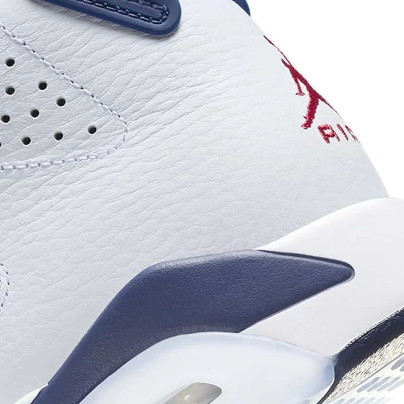 Air Jordan 6 ＂Olympic＂2024版 奧運 美國隊配色 午夜藍 藍白 男款 CT8529-164-細節圖8