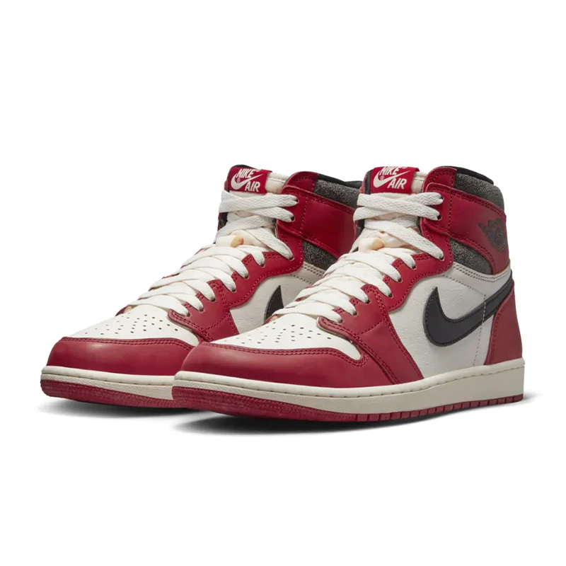 Air Jordan 1 休閒鞋 OG Lost&Found 2022復刻 芝加哥配色 DZ5485-612-細節圖3