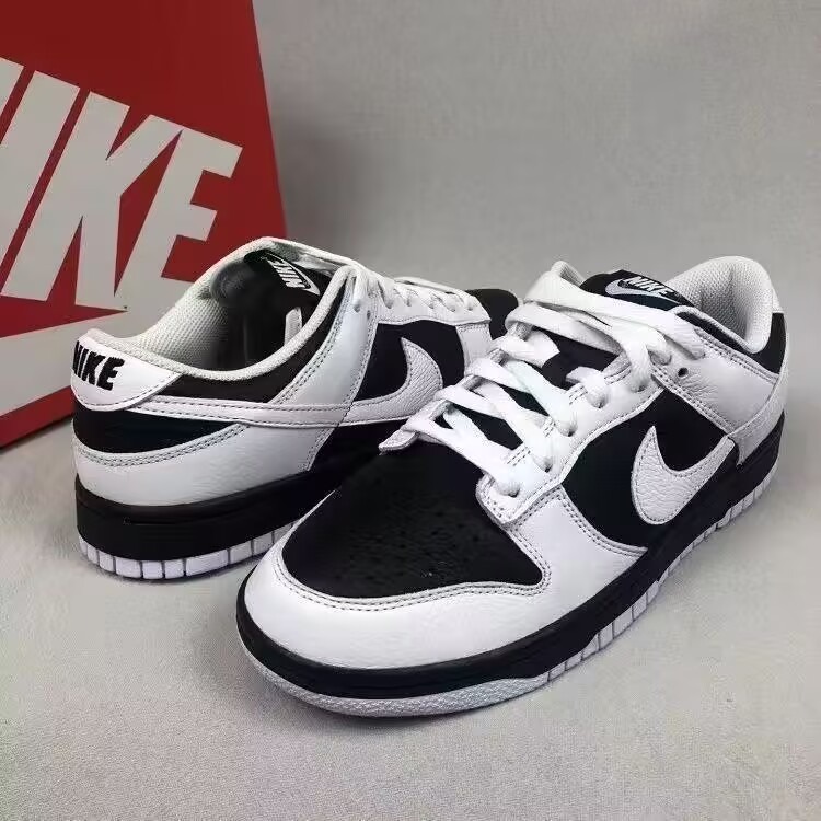 Nike Dunk Low 馬年限定 米黑 麂皮 浮雕 反轉熊貓 奶油白 IF3944-001-細節圖6